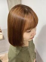 アンサム 二子玉川店(UNSOME) 【UNSOME二子玉川】ボブ/オレンジカラー