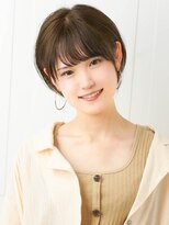 ルエ(rue)&nbsp;20代30代40代大人可愛い小顔丸みショートボブ