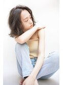 透けカラーで色っぽボブ【銀座】30代40代