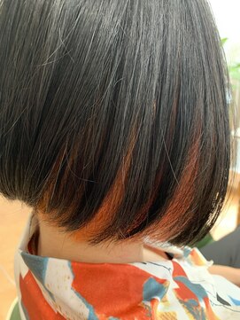 ラグナ(Laguna) インナーカラー マンゴーオレンジ