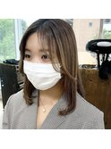 顔まわりレイヤーで垢抜けスタイルに♪