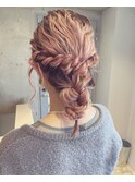 網おろしヘアアレンジ