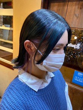 ジェイポイント ヘア クリニカ(J:POINT Hair CLINICA) Blue × Purple