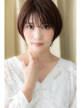 カバーヘア ブリス 川口(COVER HAIR bliss) シースルーバング美シルエットクールショートZ川口20代30代40代