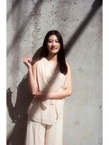 バルベストーキョーサウス(BARBES TOKYO SOUTH)&nbsp;20代・30代/くびれヘア/暗髪/ニュアンスカラー/大人可愛い