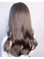 ピークスヘア(peaks hair) Wカラー/シアーグレージュ/くすみベージュ/ツヤカラー/学割U24