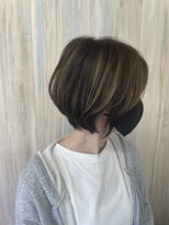 ヘアショップ ホップエム(HAIR SHOP HOP M) 大人美人丸みショート