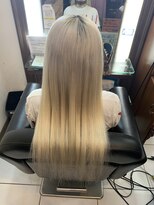 プログレスプラス&nbsp;ハイトーン☆ホワイトブロンドシールエクステ ケアブリーチ 韓国