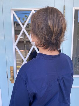 ランダーブルー(LANDER BLUE) 涼しげ♪ミディアムレイヤー