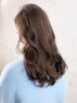 アイティー バイ アルバム 中野店(IT by ALBUM) ゆるウェーブ_アースカラーくびれヘアツートンカラー_ba378502