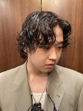 ヒロギンザ 御茶ノ水店(HIRO GINZA) ミディアムパーマウルフ