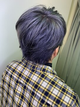 アース 高田馬場店(HAIR&MAKE EARTH) パープルアッシュグレー