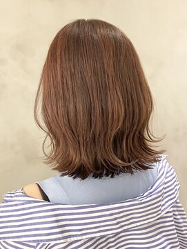 ミモザ(Mimosa) 《Mimosa》ラベンダーピンク×外ハネボブ