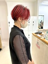 サンド 大阪梅田(sand)&nbsp;ショートカット/ショートボブ/デザインカラー/グレージュカラー