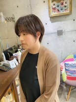 トト 船橋店(toto.)&nbsp;黒髪/グレーベージュ/レイヤーロング/前髪パーマ[西船橋/津田沼]