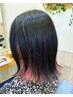 カット＋インナーカラー＋カラー＋TORi CUREトリートメント