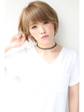 アルス(ars) ショートボブ×アッシュグレーカラー