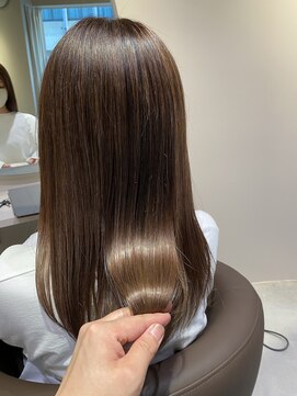 アネ(annee) 抜け感ベージュ☆【髪質改善】艶髪METEOトリートメント