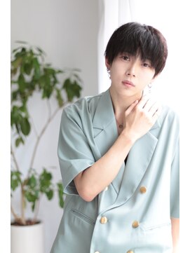 フリーラ 横浜(freera) ハイライト/マッシュパーマ/ウルフ/アッシュブラック[横浜駅]