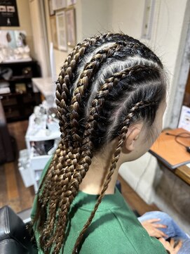 ジュジュル 稲毛本店(jujur) コーンロウ