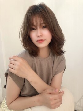 ヘア ルミナス バイ フォルテ(HAIR LUMINAS by FORTE) 髪質改善/ベージュカラー/ミディアムレイヤー/藤枝