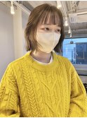 【snuw_hotaru】ブリーチなしwカラー透明感カラーボブ