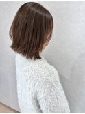 切りっぱなしボブ