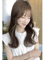 ビューナゴヤ 名駅(VIEW NAGOYA)&nbsp;美髪カールシアーカラーピンクブラウンエアリーロングセミディ