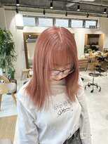 アドア 横浜(ADORE)&nbsp;【ADORE 横浜】ペールピンクカラー×ケアブリーチ