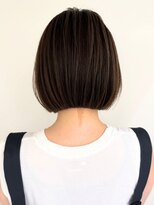 ネイロ バイ ジルブラン 葛西(NeiRo by JIL BLAN) ハイライト白髪ぼかしダブルカラーインナーカラーショートボブ