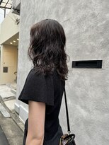 ニア 清澄白河(nir)&nbsp;【清澄白河 半個室】 パーマ × アッシュグレー