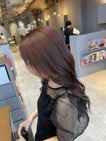 エマピボット 中川本店(EMA PIVOT)&nbsp;ツヤ感たっぷりピンクブラウン♪