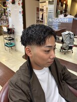 ヘアースペースブルーム ヒーロー 園田店(HAIR SPACE BLOOM hero) メンズパーマ