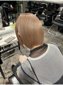 ボブルフ/ネビージュ/小顔/ワンレン/スモーキーアッシュ[渋谷駅]
