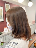 ムーン(moon)&nbsp;#着物ヘア#メルティカラー#フェミニンロング#似合わせカット