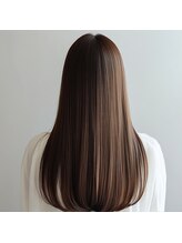 【髪質改善スタンダードヘアエステ】でうるツヤ髪質改善ストレートに！ 
