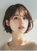 小顔ボブ#ショート#ボブ#30代#40代