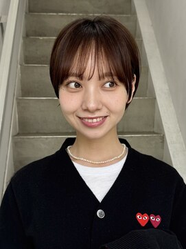 クロト(Clotho) ショートカット/髪質改善縮毛矯正白髪ぼかしレイヤーカラーボブ