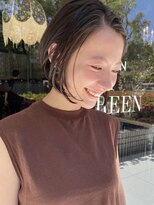 スクリーン(SCREEN)&nbsp;ホワイトグレージュ/デジタルパーマ/チェリーブラウン/三宮/元町