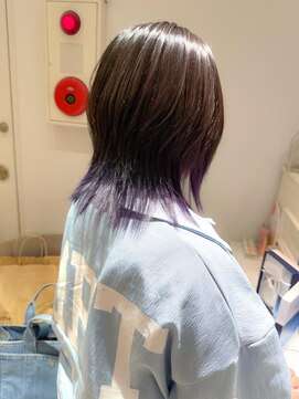 バブ バイネオリーブ(Bab by neolive) レイヤー/ミニウルフ/ラベンダー/パープル/ハイライト