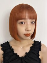 シェノン バイ アランスミシー 表参道(CHAINON by Alan smithee) オレンジボブ!