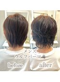 メンズ　　ウルフパーマ
