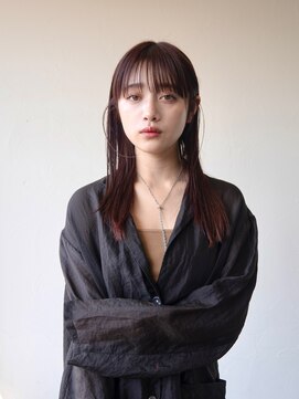 サムライ(SAMURAI) レッドブラウン/レイヤーカット