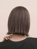 ガーデンヨコハマエスト(GARDEN YOKOHAMA est)&nbsp;ボブ　外ハネボブ　くびれヘア　切りっぱなしボブ　暗めカラー