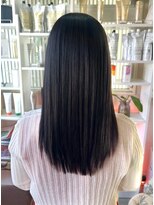 ヘアーズファイン(hair's fine)&nbsp;20代30代◎艶髪縮毛矯正ミディアム×前髪あり