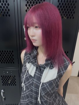 イエナ 渋谷(IENA) ヒナココアベージュ金髪ルーツカラーケアブリーチ