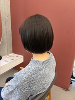 スト 静岡鷹匠(sto)&nbsp;透明感カラー&レイヤーボブ