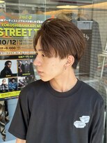 スウェル 船橋店(Swell)&nbsp;MEN’S HAIR/サーフカール/刈り上げセンターパート/船橋