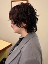 ヒントステーション(HINTSTATION)&nbsp;〈浅草 半個室〉ショートウルフパーマ