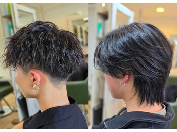 シャイン(SHINE)の写真/骨格や髪質を見極めた似合わせカット！流行のツイスパや波巻きもお任せ☆伸びてもかっこいいシルエットに◎